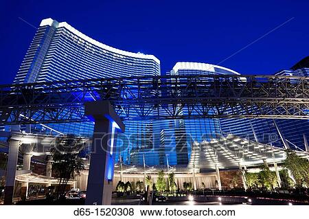 USA, Nevada, Las Vegas, The Strip, CityCenter, dawn View Large Photo Image Stock Photo - USA, Nevada, Las Vegas, The Strip, CityCenter, dawn. Fotosearch