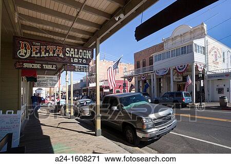 USA-Nevada-Virginia City-Historic Virginia-Main Street-Delta Saloon View Large Photo Image Stock Image - USA-Nevada-Virginia City-Historic Virginia-Main Street-Delta Saloon. Fotosearch