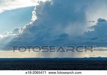 USA, New Mexico, Carson. Stom clouds over the mesa. View Large Photo Image Stock Image - USA, New Mexico, Carson. Stom clouds over the mesa.. Fotosearch