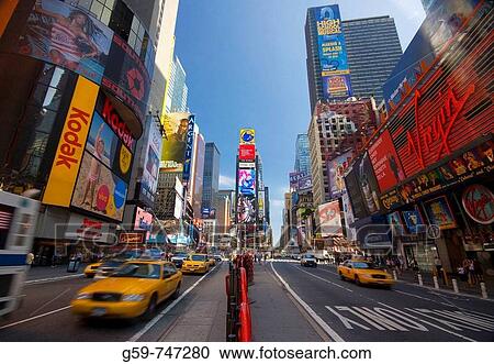 USA New York City Manhattan Times Square View Large Photo Image Stock Image - USA New York City Manhattan Times Square. Fotosearch