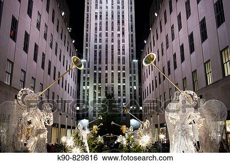 USA New York City Rockefeller Centre View Large Photo Image Stock Photograph - USA New York City Rockefeller Centre. Fotosearch