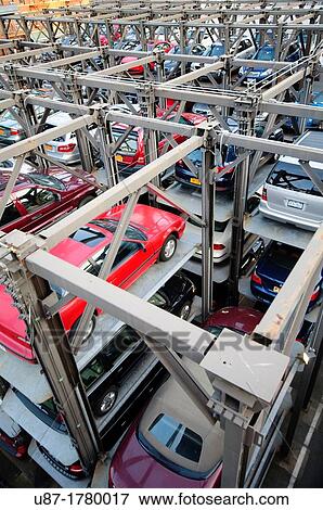 USA, New York, New York City, Manhattan, West Side, Chelsea, Vertical Parking Spaces View Large Photo Image Stock Photo - USA, New York, New York City, Manhattan, West Side, Chelsea, Vertical Parking Spaces. Fotosearch