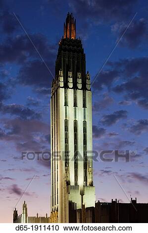USA, Oklahoma, Tulsa, Boston Avenue United Methodist Church, art-deco skyscraper church, dawn View Large Photo Image Stock Image - USA, Oklahoma, Tulsa, Boston Avenue United Methodist Church, art-deco skyscraper church, dawn. Fotosearch