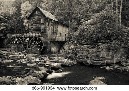 USA, West Virginia, Clifftop, Babcock State Park, The Glade Creek Grist Mill, autumn View Large Photo Image Picture - USA, West Virginia, Clifftop, Babcock State Park, The Glade Creek Grist Mill, autumn. Fotosearch