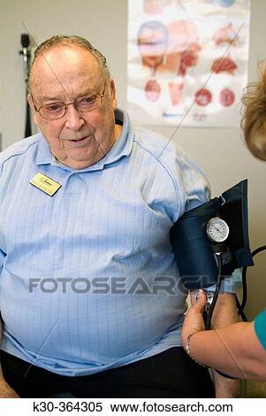 Stock Photography - Using sphygmomanometer on medical check. Fotosearch