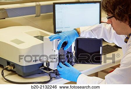 UV-Vis. Ultraviolet-visible spectroscopy. View Large Photo Image Stock Photograph - UV-Vis. Ultraviolet-visible spectroscopy.. Fotosearch