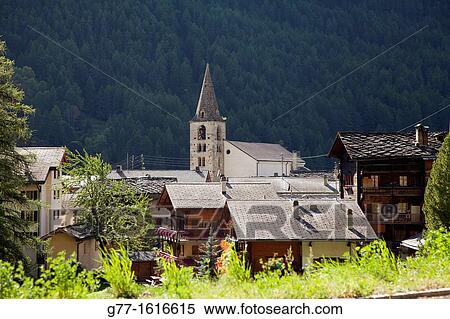 Val d? H? rens, Canton Valais, Switzerland View Large Photo Image Stock Photography - Val d? H? rens, Canton Valais, Switzerland. Fotosearch