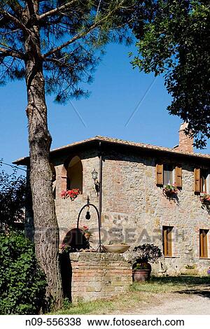 Val d? Orcia. Tuscany, Italy View Large Photo Image Stock Photo - Val d? Orcia. Tuscany, Italy. Fotosearch
