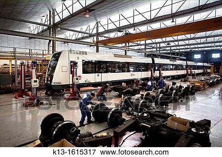 Valencia Metro Workshops Valencia Sud Comunidad Valenciana Spain View Large Photo Image Stock Photo - Valencia Metro Workshops Valencia Sud Comunidad Valenciana Spain. Fotosearch