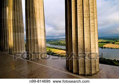 Valhalla, temple in Greek style, Greek columns, Danube valley near Regensburg, Bavaria, Germany View Large Photo Image Stock Photography - Valhalla, temple in Greek style, Greek columns, Danube valley near Regensburg, Bavaria, Germany. Fotosearch