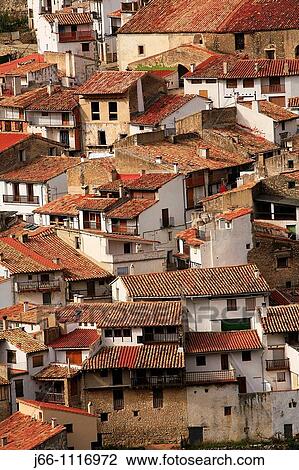 Stock Image - Vallibona, Castellon province, Comunidad Valenciana, Spain. Fotosearch