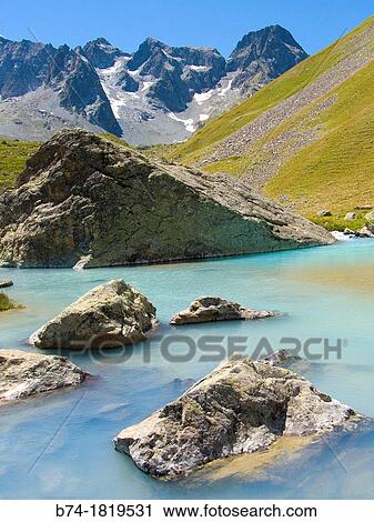 Stock Image - vallon d? arsine, isere, france. Fotosearch