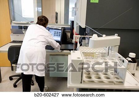 Stock Photo - VARIAN ICP (Inductively Coupled Plasma) - OES (Optical Emission Spectrometer), VISTA-MPX, Chemical characterization laboratory. Fundacion Inasmet-Tecnalia. Donostia, San Sebastian, Euskadi. Spain.. Fotosearch