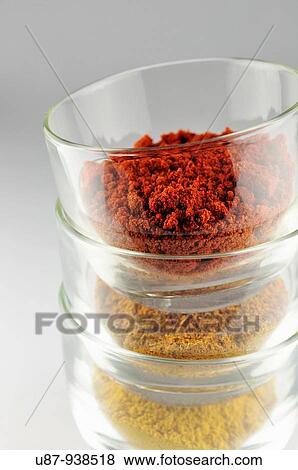 Variety of Spices, Curry, Paprika, Coriander View Large Photo Image Stock Photo - Variety of Spices, Curry, Paprika, Coriander. Fotosearch