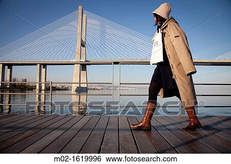 Vasco da Gama Bridge Lisbon Portugal View Large Photo Image Stock Photograph - Vasco da Gama Bridge Lisbon Portugal. Fotosearch