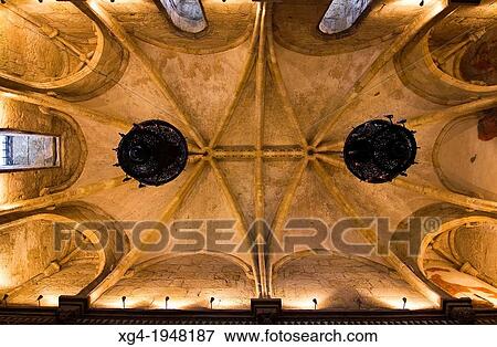Stock Photo - Vault of the Chapel of St. Bartholomew - Jewry - Cordoba - Andalucia - Spain - Europe.. Fotosearch