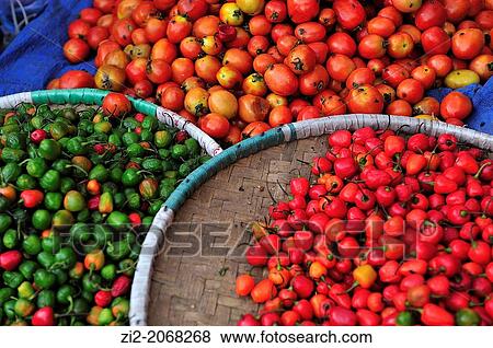 Vegetable market, Kathmandu, Nepal View Large Photo Image Stock Photo - Vegetable market, Kathmandu, Nepal. Fotosearch