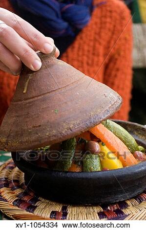 Vegetable tajine View Large Photo Image Picture - Vegetable tajine. Fotosearch