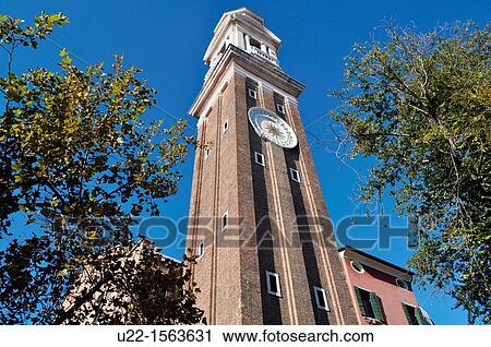 Venezia (Italy): bell-tower View Large Photo Image Stock Image - Venezia (Italy): bell-tower. Fotosearch