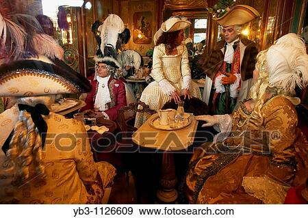 Stock Photo - Venice Carnival 2008, Venice, Italy. Fotosearch