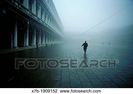 Venice Italy Early morning fog on St Mark's Square View Large Photo Image Stock Image - Venice Italy Early morning fog on St Mark's Square. Fotosearch