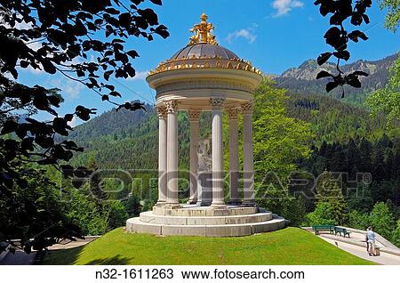 Venus Temple, Linderhof Palace (Schloss Linderhof), Upper Bavaria, Bavaria, Germany, Europe View Large Photo Image Stock Image - Venus Temple, Linderhof Palace (Schloss Linderhof), Upper Bavaria, Bavaria, Germany, Europe. Fotosearch