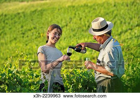Veronique Dupasquier, wine grower, tasting wine in the vineyard at Jongieux, Savoie department, Rhone-Alpes region, France, Europe. View Large Photo Image Stock Image - Veronique Dupasquier, wine grower, tasting wine in the vineyard at Jongieux, Savoie department, Rhone-Alpes region, France, Europe.. Fotosearch