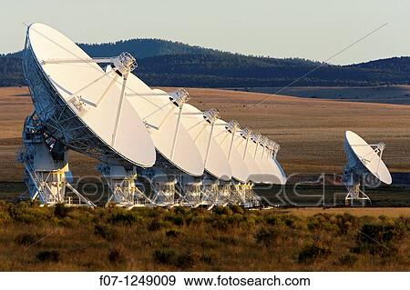 Very Large array VLA. Radio telescopes near Socorro, New Mexico. View Large Photo Image Stock Photo - Very Large array VLA. Radio telescopes near Socorro, New Mexico.. Fotosearch