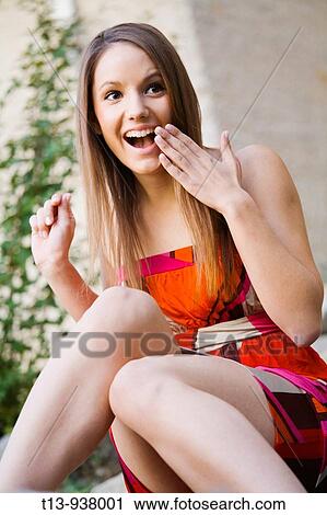 Very surprised young woman View Large Photo Image Stock Image - Very surprised young woman. Fotosearch