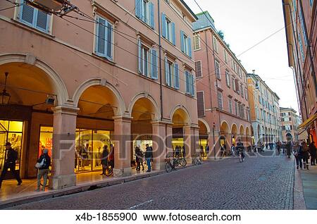 Via Emilia street central Modena city Emilia-Romagna region central Italy Europe View Large Photo Image Stock Image - Via Emilia street central Modena city Emilia-Romagna region central Italy Europe. Fotosearch