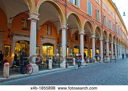 Via Emilia street central Modena city Emilia-Romagna region central Italy Europe View Large Photo Image Stock Photo - Via Emilia street central Modena city Emilia-Romagna region central Italy Europe. Fotosearch