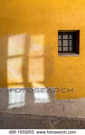 Vic, Window reflections, Barcelona, Spain View Large Photo Image Stock Image - Vic, Window reflections, Barcelona, Spain. Fotosearch