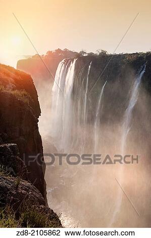 Victoria Falls. View Large Photo Image Stock Image - Victoria Falls.. Fotosearch
