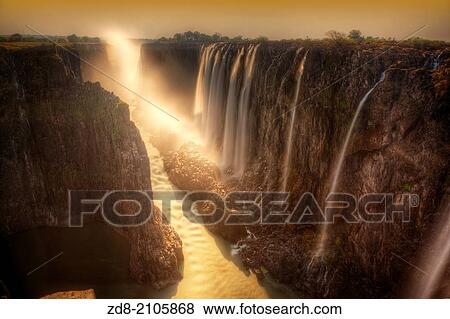 Victoria Falls. View Large Photo Image Stock Photo - Victoria Falls.. Fotosearch