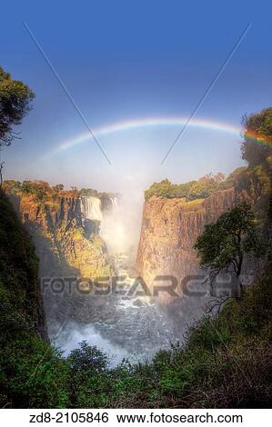 Victoria Falls. View Large Photo Image Stock Photograph - Victoria Falls.. Fotosearch