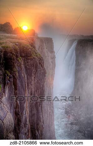 Victoria Falls. View Large Photo Image Stock Photograph - Victoria Falls.. Fotosearch