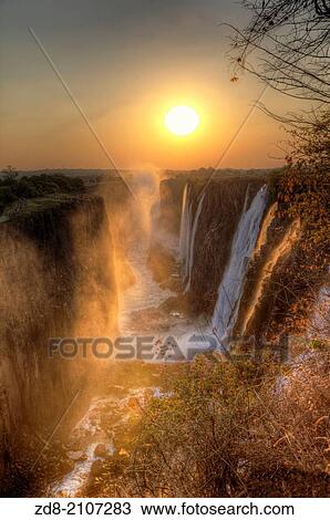 victoria falls. zambia. View Large Photo Image Stock Image - victoria falls. zambia.. Fotosearch