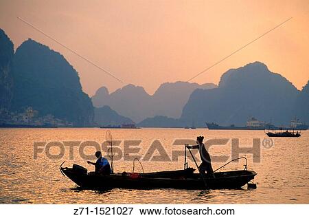 Vietnam Halong Bay View Large Photo Image Stock Photo - Vietnam Halong Bay. Fotosearch