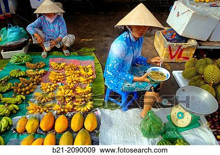 Stock Photo - Vietnam. Hanoi. Street scene.. Fotosearch