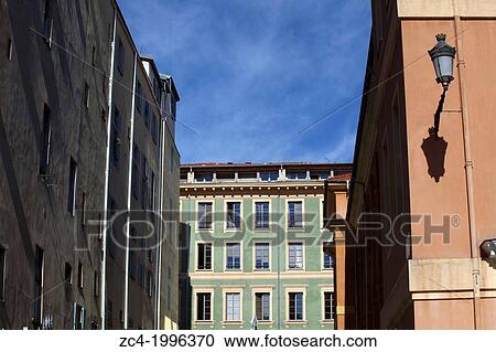 Vieux Nice. Cote D? azur. France. View Large Photo Image Stock Image - Vieux Nice. Cote D? azur. France.. Fotosearch