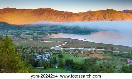 View across Derwent Water from Surprise View, Lake District National Park, Cumbria, England, United Kingdom, Europe. View Large Photo Image Picture - View across Derwent Water from Surprise View, Lake District National Park, Cumbria, England, United Kingdom, Europe.. Fotosearch