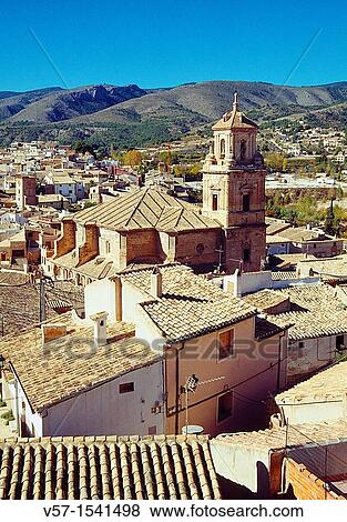 View from above. Caravaca de la Cruz, Murcia province, Spain. View Large Photo Image Stock Photo - View from above. Caravaca de la Cruz, Murcia province, Spain.. Fotosearch