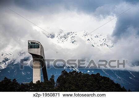View from Bergisel Schanze ski-jump down onto the stadium, city of Innsbruck and Nordette mountain. Tyrol, Austria, Europe. View Large Photo Image Stock Image - View from Bergisel Schanze ski-jump down onto the stadium, city of Innsbruck and Nordette mountain. Tyrol, Austria, Europe.. Fotosearch