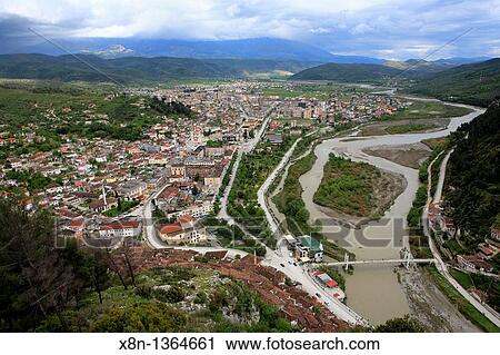 View from citadel to city centre, Berat, Albania View Large Photo Image Stock Image - View from citadel to city centre, Berat, Albania. Fotosearch
