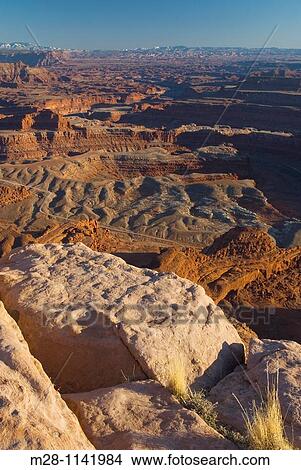 View from overlook at Dead Horse Point State Park Utah View Large Photo Image Picture - View from overlook at Dead Horse Point State Park Utah. Fotosearch