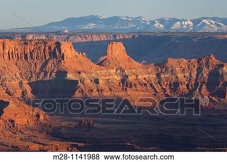 Stock Photo - View from overlook at Dead Horse Point State Park Utah. Fotosearch