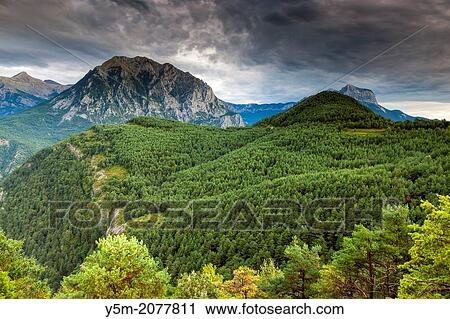 View from Revilla village, Huesca province, Aragon, Spain, Europe. View Large Photo Image Stock Image - View from Revilla village, Huesca province, Aragon, Spain, Europe.. Fotosearch