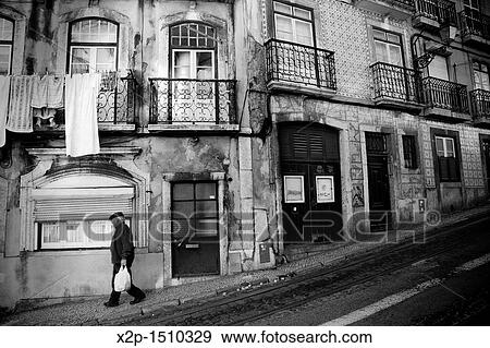 View of Alfama district One of the oldest parts of Lisbon Portugal View Large Photo Image Stock Photo - View of Alfama district One of the oldest parts of Lisbon Portugal. Fotosearch