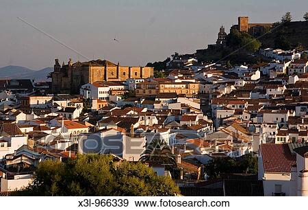 View of Aracena Huelva Andalusia Spain View Large Photo Image Stock Photo - View of Aracena Huelva Andalusia Spain. Fotosearch