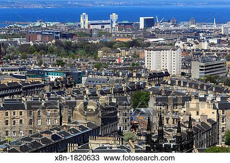 View of city from Calton Hill, Edinburgh, Scotland, UK View Large Photo Image Stock Image - View of city from Calton Hill, Edinburgh, Scotland, UK. Fotosearch